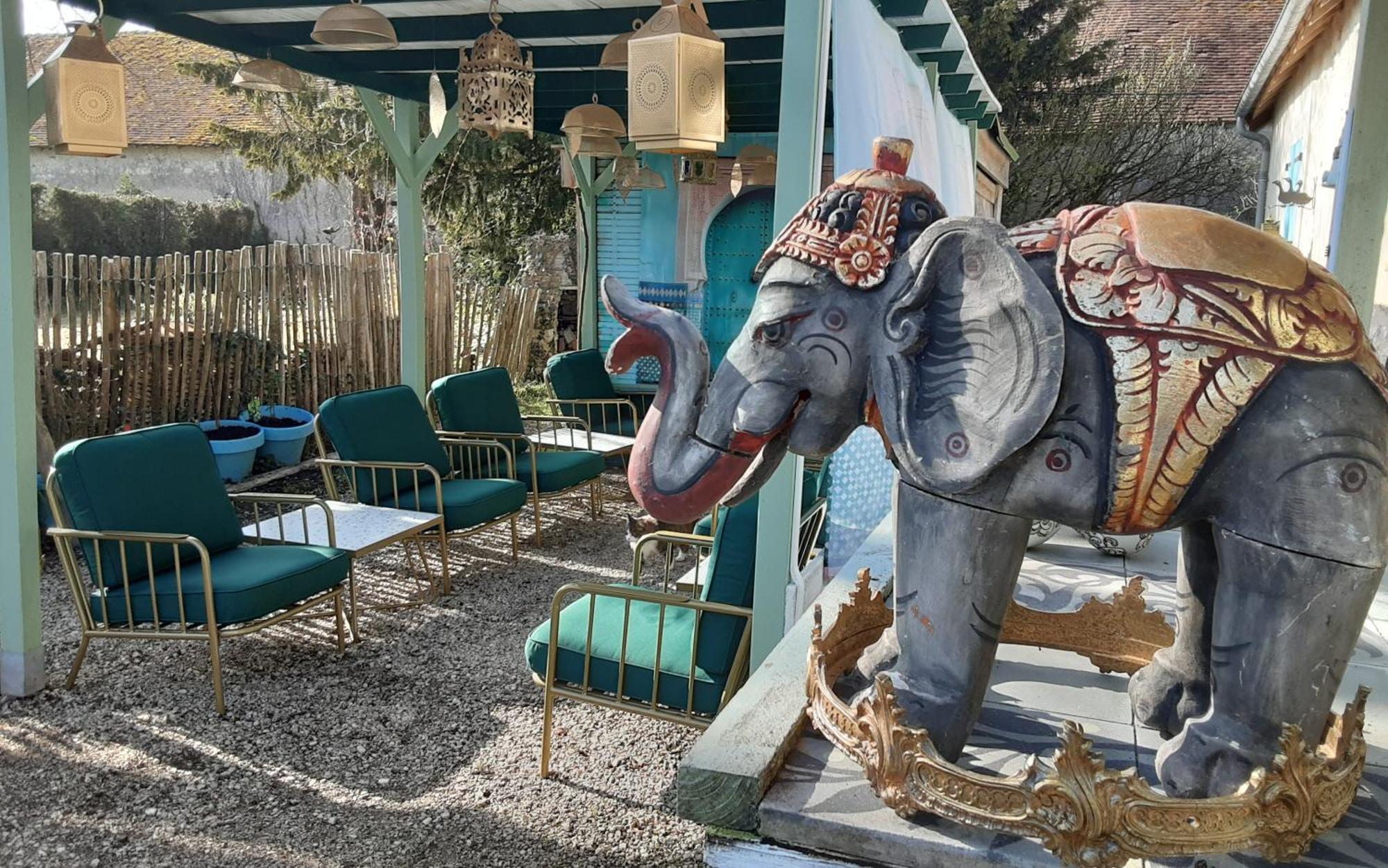 'La Menagerie' Bed and Breakfast Châteauvieux Εξωτερικό φωτογραφία